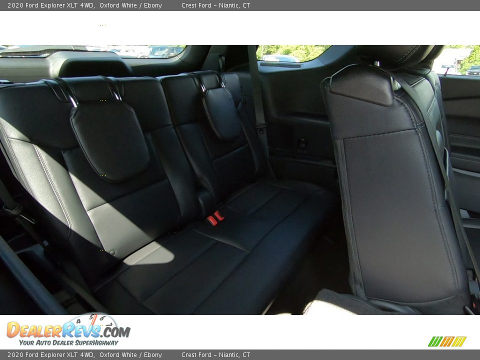 2020 Ford Explorer XLT 4WD Oxford White / Ebony Photo #23