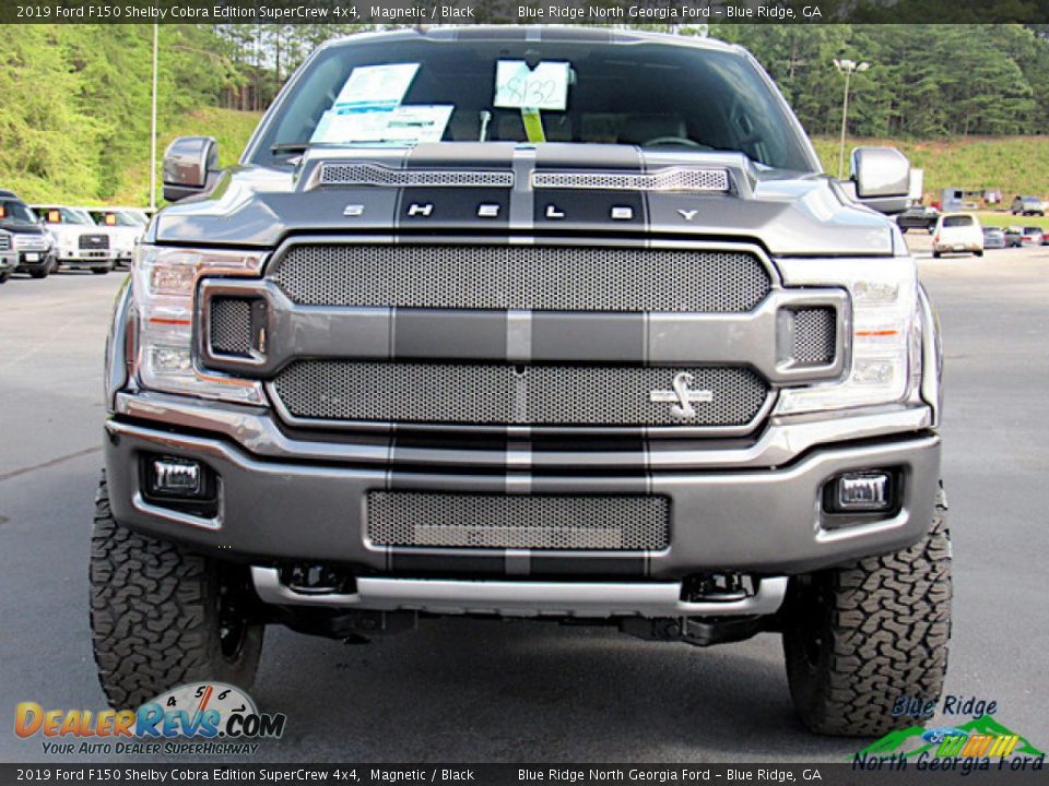 2019 Ford F150 Shelby Cobra Edition SuperCrew 4x4 Magnetic / Black Photo #8