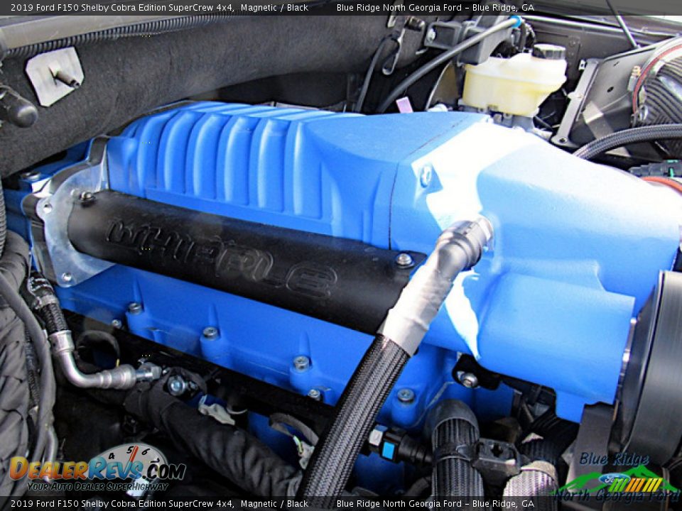 2019 Ford F150 Shelby Cobra Edition SuperCrew 4x4 5.0 Liter Shelby Supercharged DOHC 32-Valve Ti-VCT E85 V8 Engine Photo #10