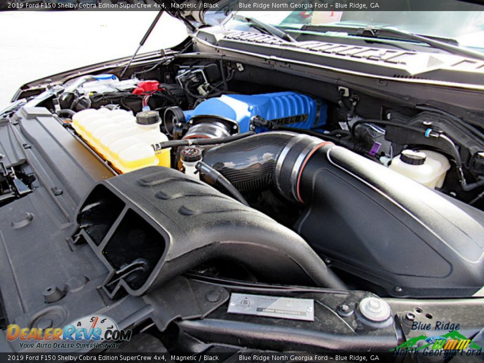2019 Ford F150 Shelby Cobra Edition SuperCrew 4x4 Magnetic / Black Photo #12
