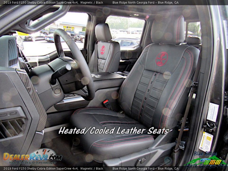 2019 Ford F150 Shelby Cobra Edition SuperCrew 4x4 Magnetic / Black Photo #14