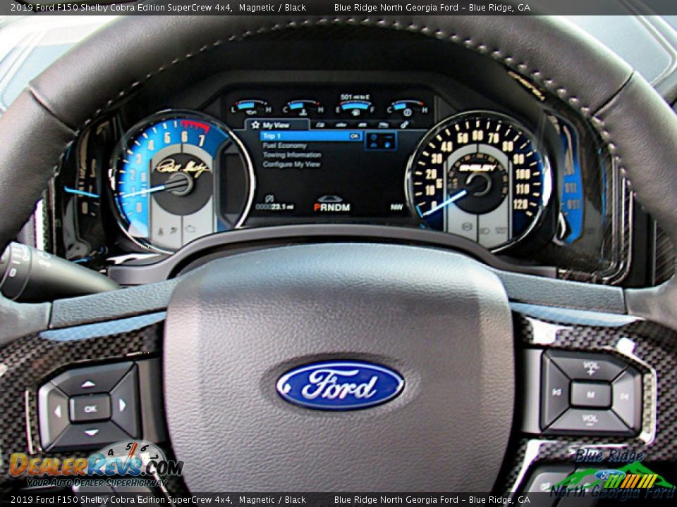 2019 Ford F150 Shelby Cobra Edition SuperCrew 4x4 Magnetic / Black Photo #22