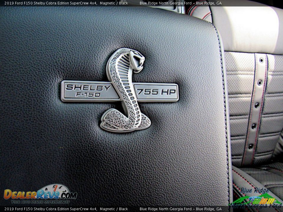 2019 Ford F150 Shelby Cobra Edition SuperCrew 4x4 Magnetic / Black Photo #32