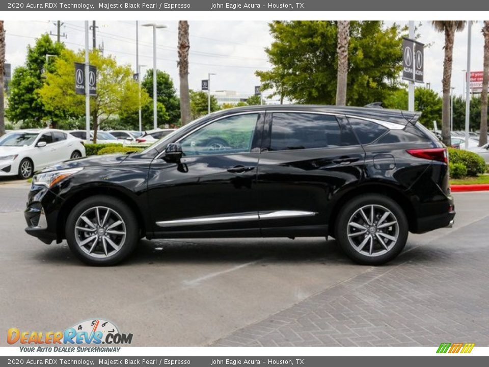 2020 Acura RDX Technology Majestic Black Pearl / Espresso Photo #4