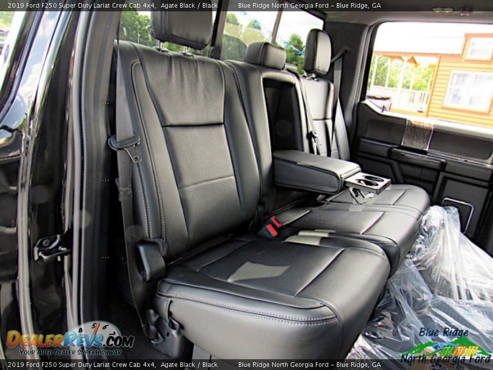 2019 Ford F250 Super Duty Lariat Crew Cab 4x4 Agate Black / Black Photo #12