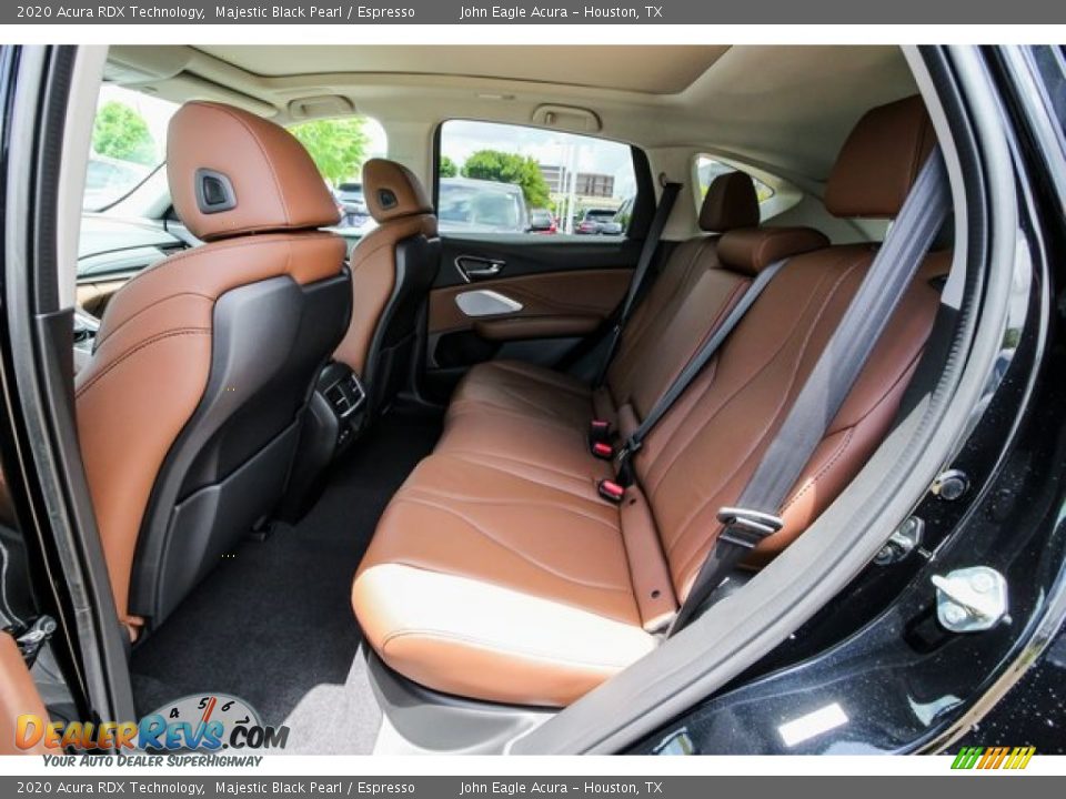 2020 Acura RDX Technology Majestic Black Pearl / Espresso Photo #19