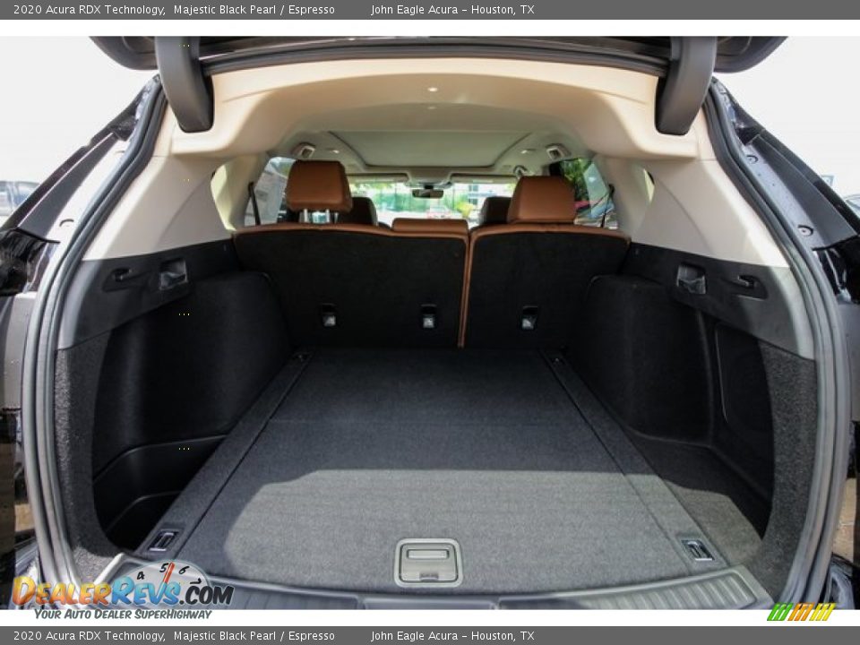 2020 Acura RDX Technology Majestic Black Pearl / Espresso Photo #20