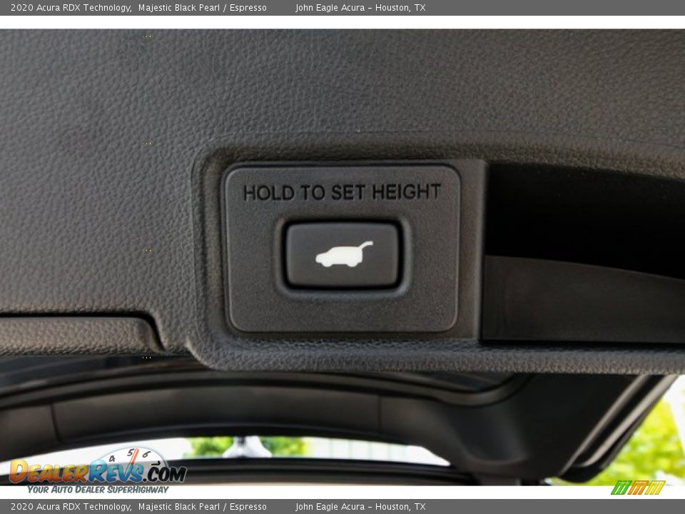 2020 Acura RDX Technology Majestic Black Pearl / Espresso Photo #21
