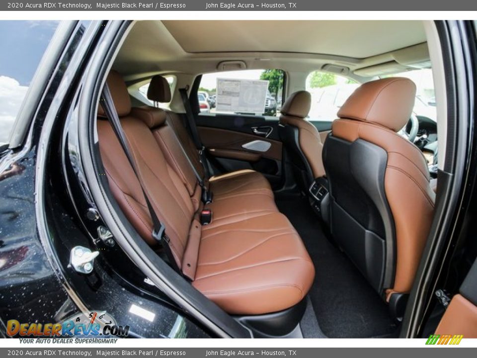 2020 Acura RDX Technology Majestic Black Pearl / Espresso Photo #23