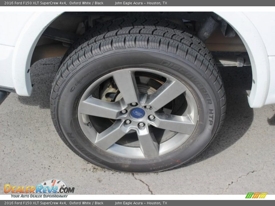 2016 Ford F150 XLT SuperCrew 4x4 Oxford White / Black Photo #11