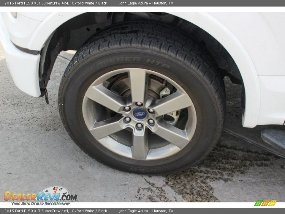 2016 Ford F150 XLT SuperCrew 4x4 Oxford White / Black Photo #14