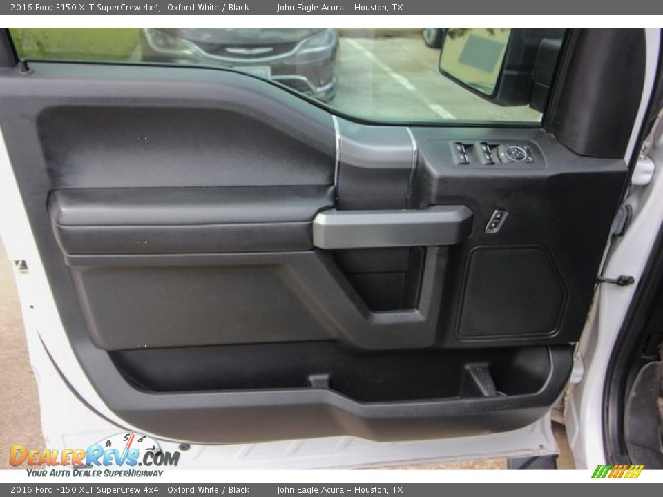 2016 Ford F150 XLT SuperCrew 4x4 Oxford White / Black Photo #19