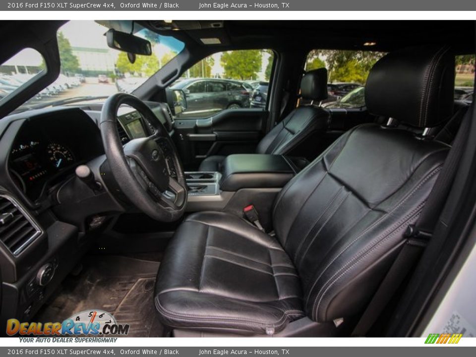 2016 Ford F150 XLT SuperCrew 4x4 Oxford White / Black Photo #20