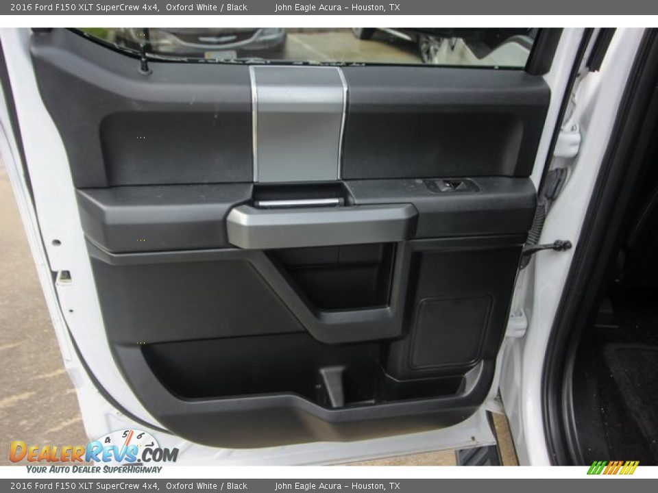 2016 Ford F150 XLT SuperCrew 4x4 Oxford White / Black Photo #21