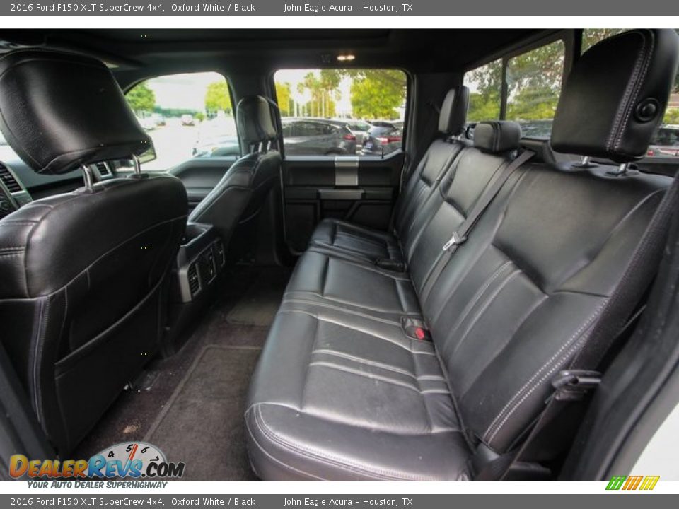 2016 Ford F150 XLT SuperCrew 4x4 Oxford White / Black Photo #22