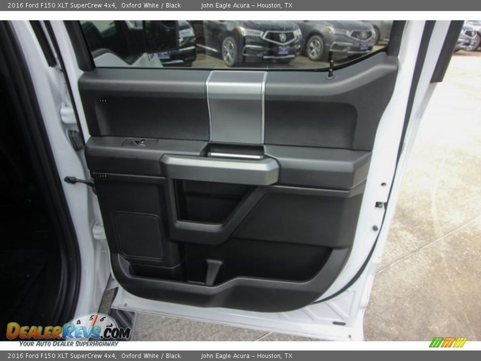 2016 Ford F150 XLT SuperCrew 4x4 Oxford White / Black Photo #24