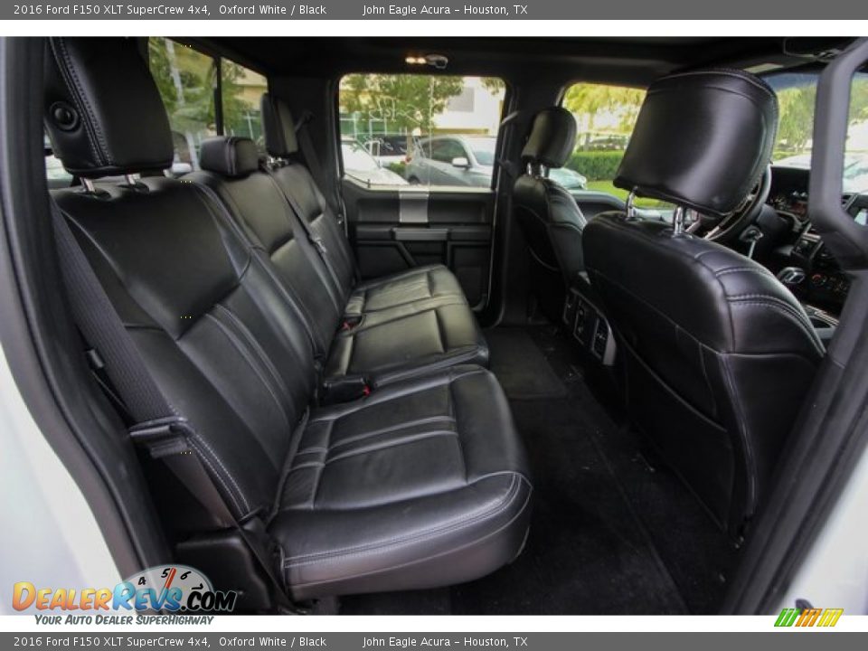 2016 Ford F150 XLT SuperCrew 4x4 Oxford White / Black Photo #25