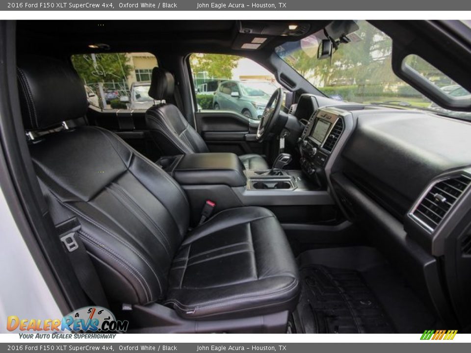 2016 Ford F150 XLT SuperCrew 4x4 Oxford White / Black Photo #27