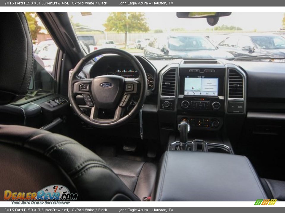 2016 Ford F150 XLT SuperCrew 4x4 Oxford White / Black Photo #28