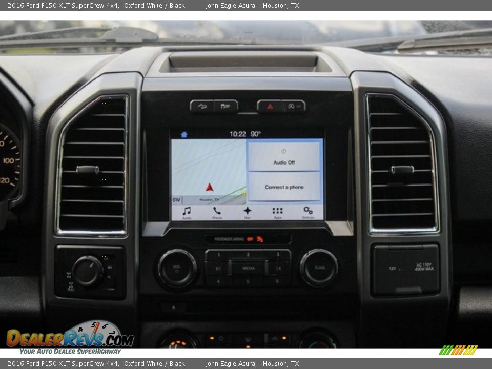 2016 Ford F150 XLT SuperCrew 4x4 Oxford White / Black Photo #30