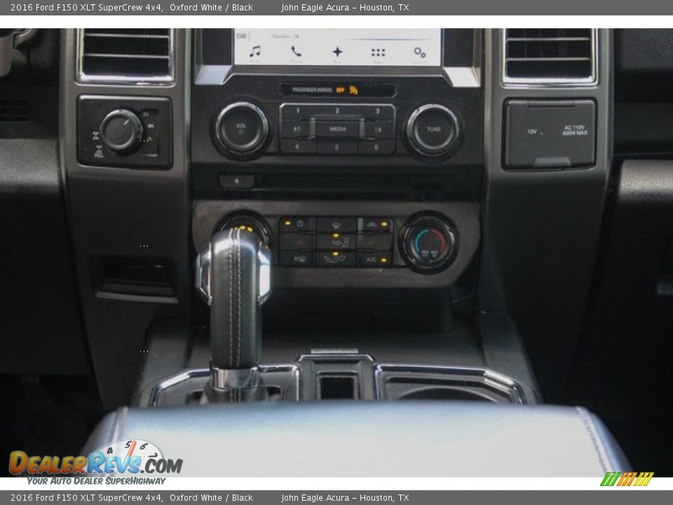 2016 Ford F150 XLT SuperCrew 4x4 Oxford White / Black Photo #31