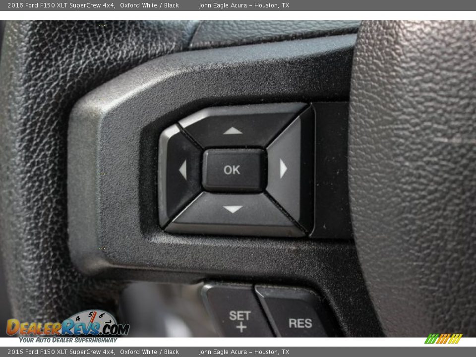 2016 Ford F150 XLT SuperCrew 4x4 Oxford White / Black Photo #33