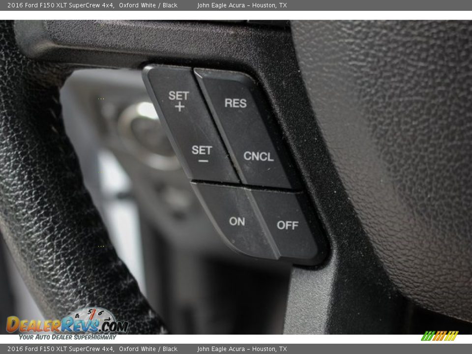 2016 Ford F150 XLT SuperCrew 4x4 Oxford White / Black Photo #34