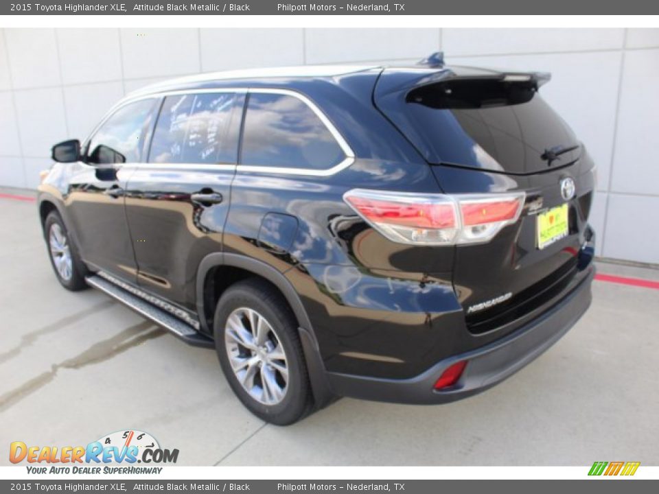 2015 Toyota Highlander XLE Attitude Black Metallic / Black Photo #10