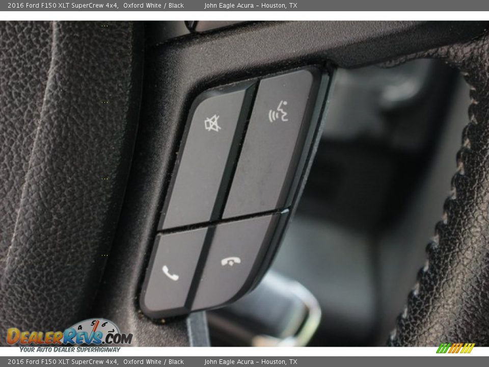 2016 Ford F150 XLT SuperCrew 4x4 Oxford White / Black Photo #36