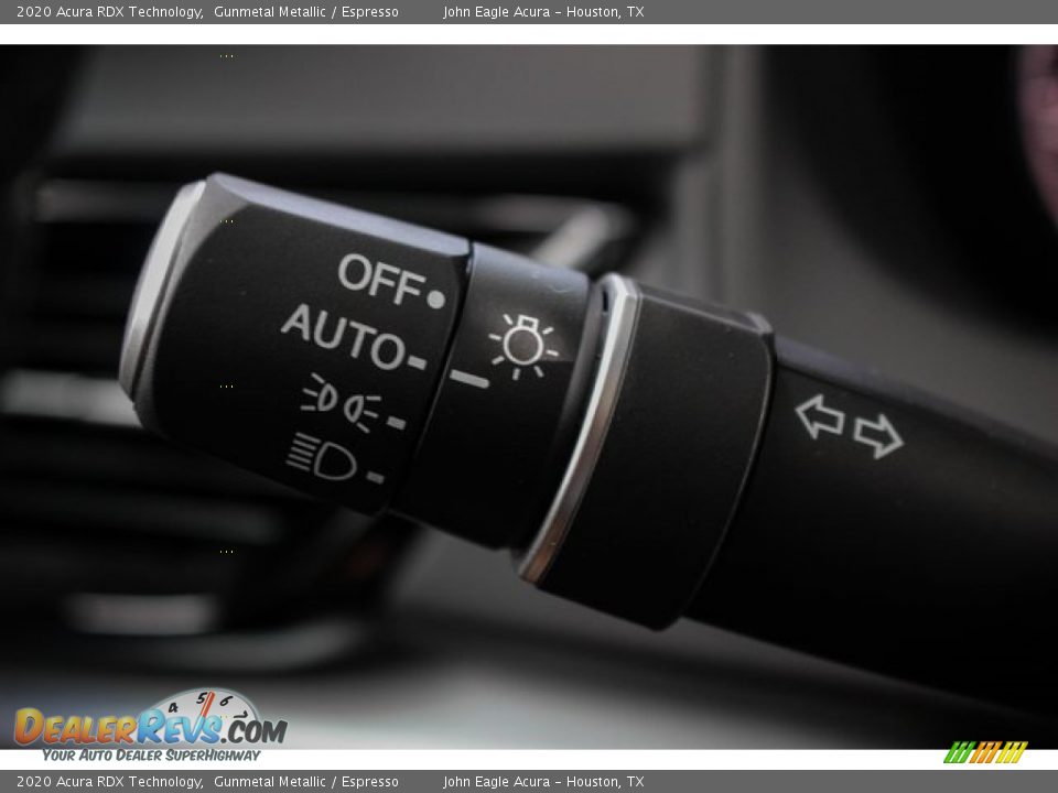 2020 Acura RDX Technology Gunmetal Metallic / Espresso Photo #36