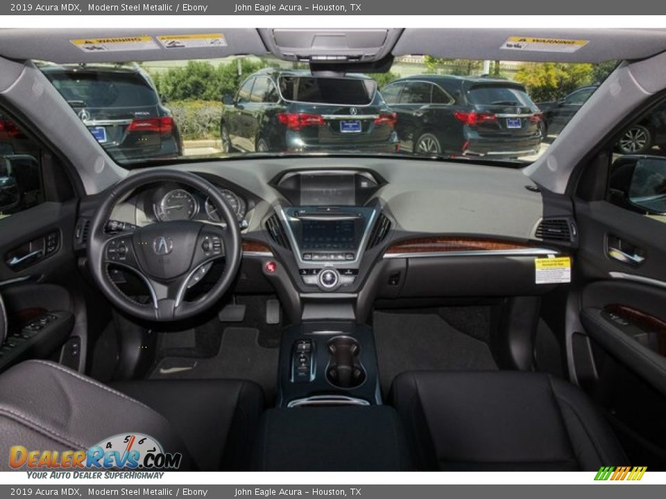2019 Acura MDX Modern Steel Metallic / Ebony Photo #9
