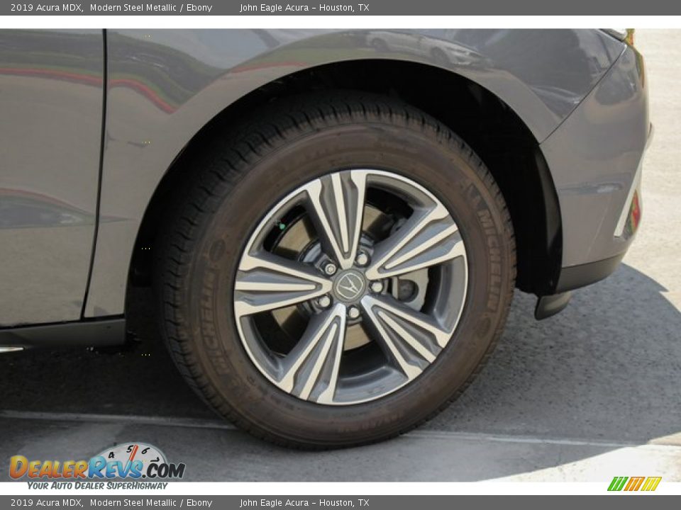 2019 Acura MDX Modern Steel Metallic / Ebony Photo #10