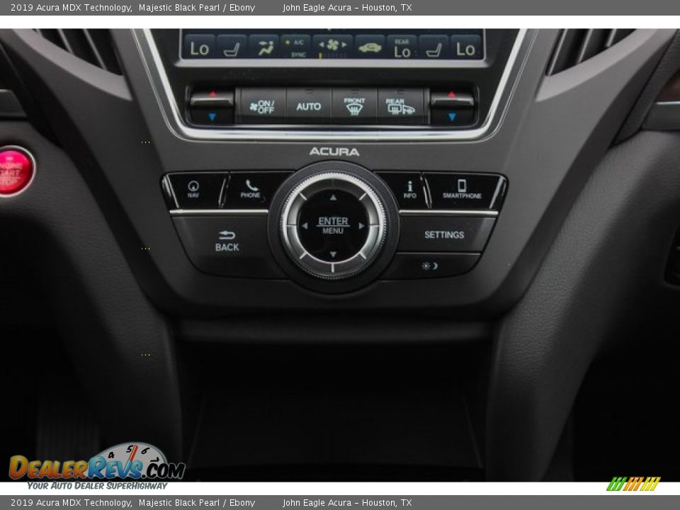 2019 Acura MDX Technology Majestic Black Pearl / Ebony Photo #31