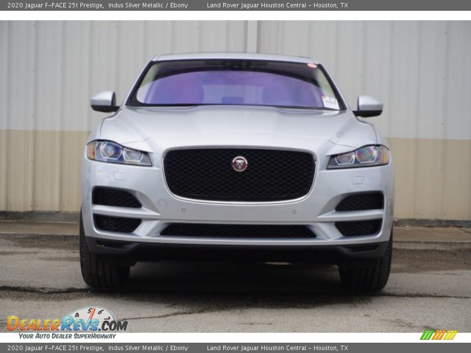 2020 Jaguar F-PACE 25t Prestige Indus Silver Metallic / Ebony Photo #2