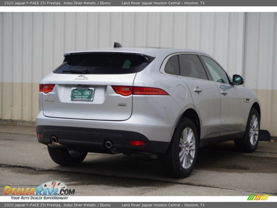 2020 Jaguar F-PACE 25t Prestige Indus Silver Metallic / Ebony Photo #5