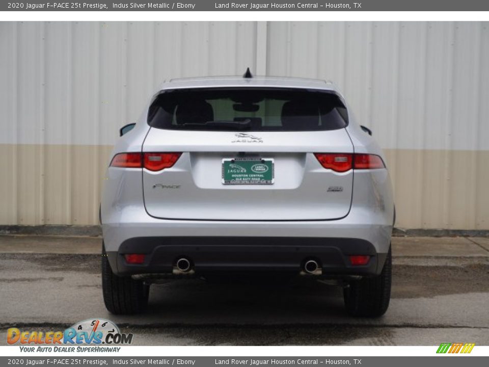 2020 Jaguar F-PACE 25t Prestige Indus Silver Metallic / Ebony Photo #6