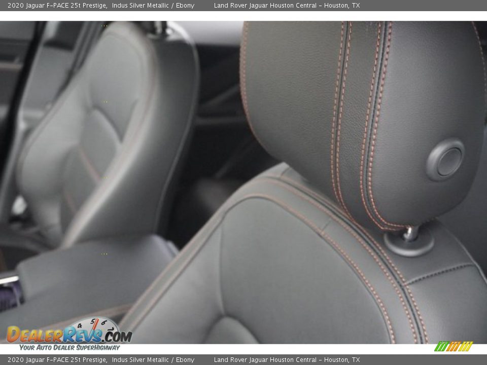 2020 Jaguar F-PACE 25t Prestige Indus Silver Metallic / Ebony Photo #14