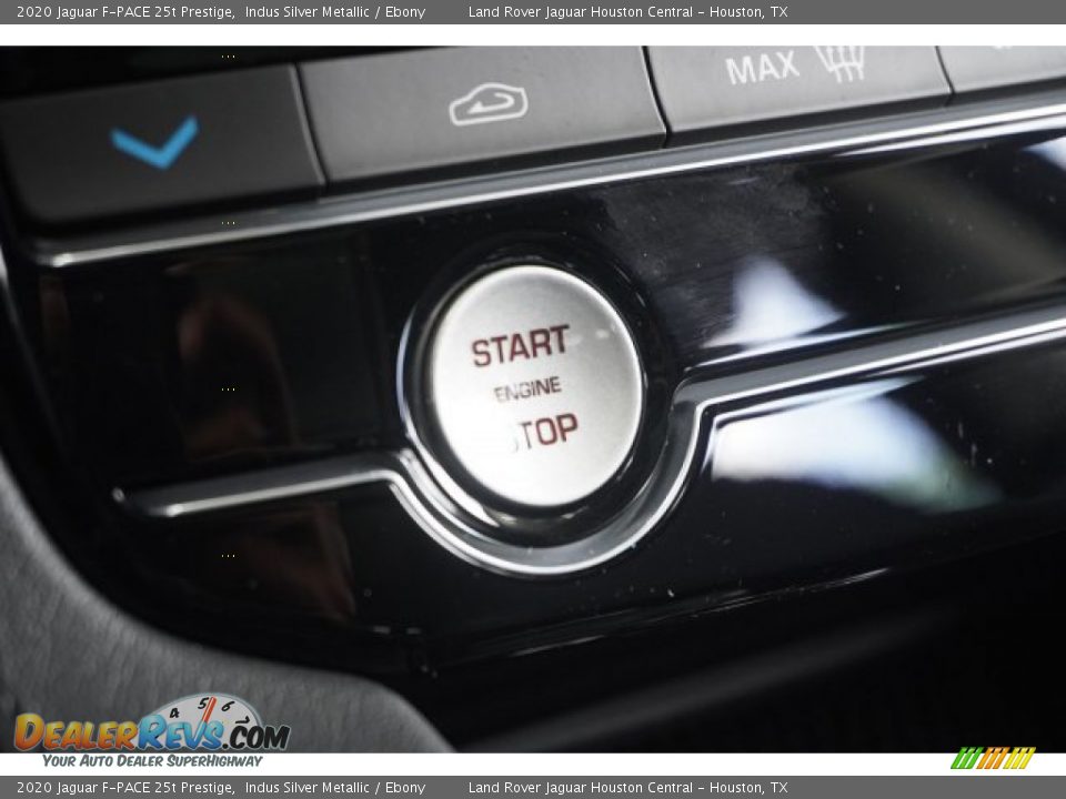 2020 Jaguar F-PACE 25t Prestige Indus Silver Metallic / Ebony Photo #20