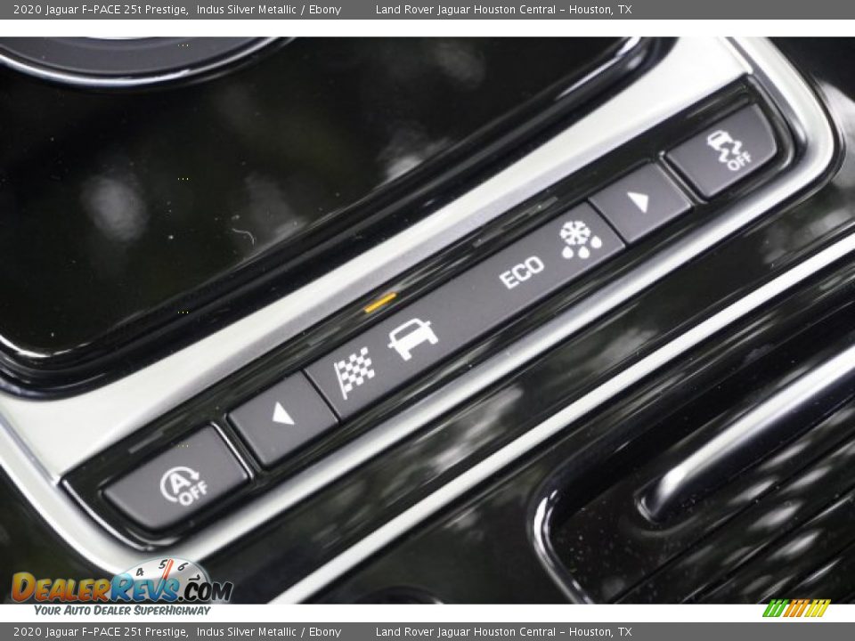2020 Jaguar F-PACE 25t Prestige Indus Silver Metallic / Ebony Photo #21