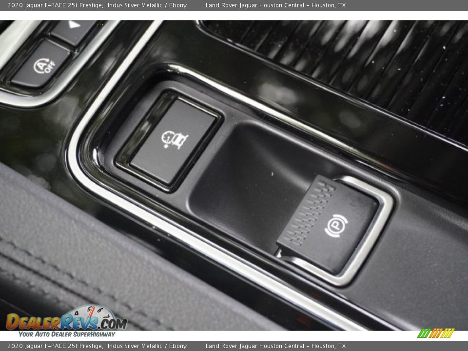 2020 Jaguar F-PACE 25t Prestige Indus Silver Metallic / Ebony Photo #22