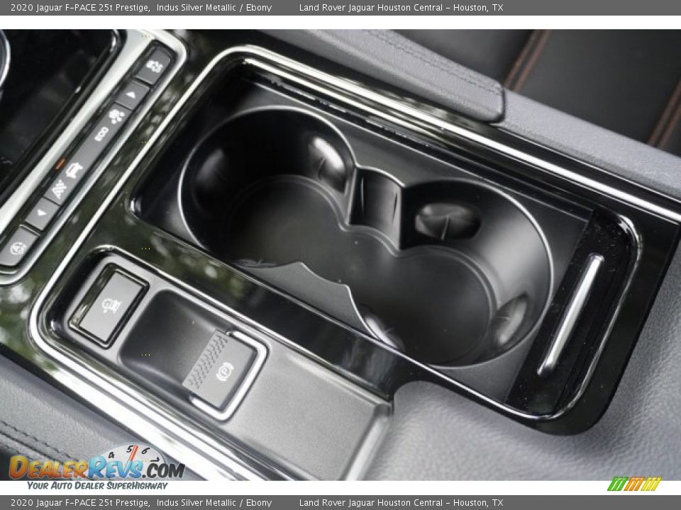 2020 Jaguar F-PACE 25t Prestige Indus Silver Metallic / Ebony Photo #23