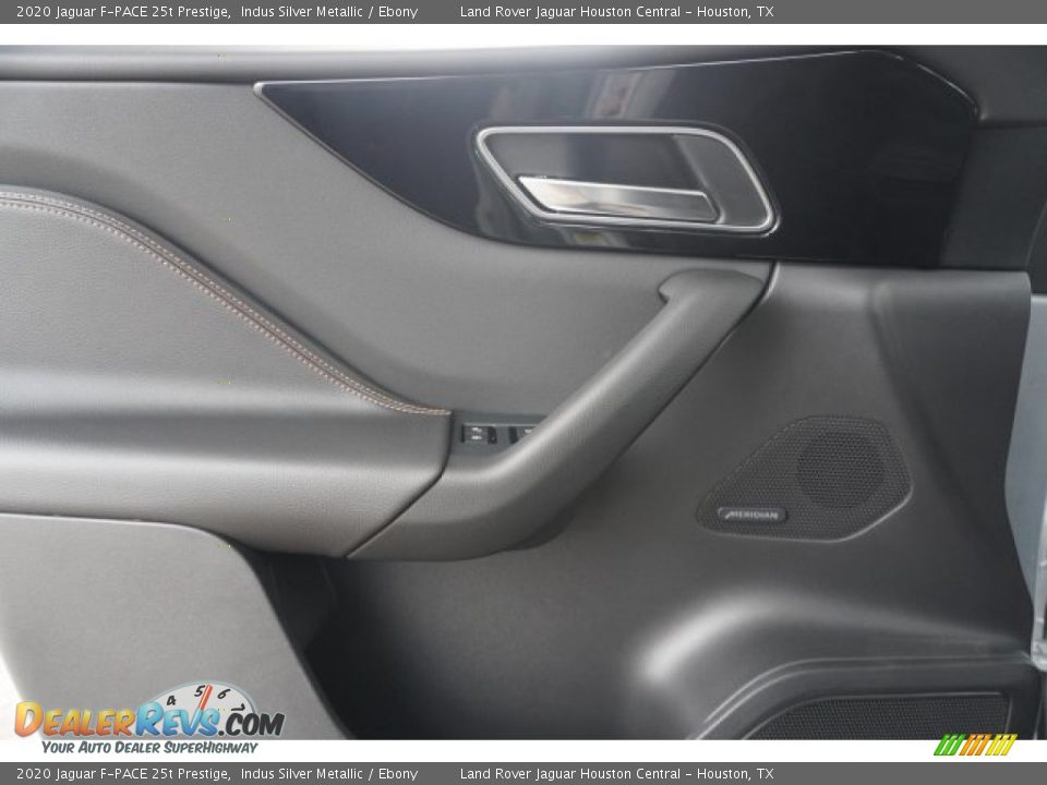 2020 Jaguar F-PACE 25t Prestige Indus Silver Metallic / Ebony Photo #27