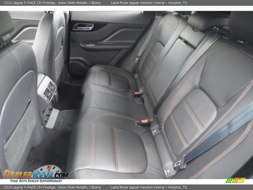2020 Jaguar F-PACE 25t Prestige Indus Silver Metallic / Ebony Photo #35
