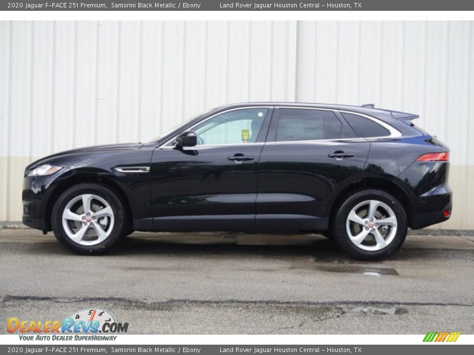 Santorini Black Metallic 2020 Jaguar F-PACE 25t Premium Photo #4