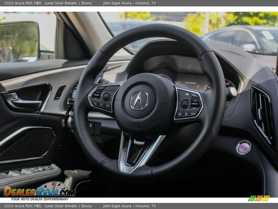 2020 Acura RDX FWD Lunar Silver Metallic / Ebony Photo #27