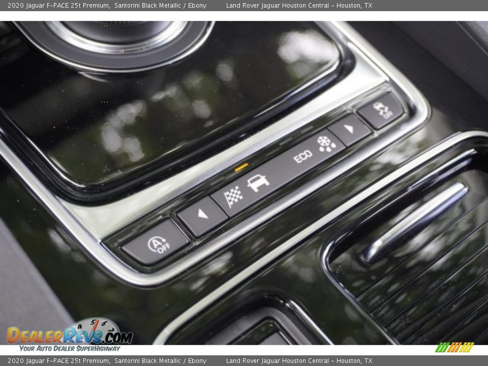 2020 Jaguar F-PACE 25t Premium Santorini Black Metallic / Ebony Photo #23