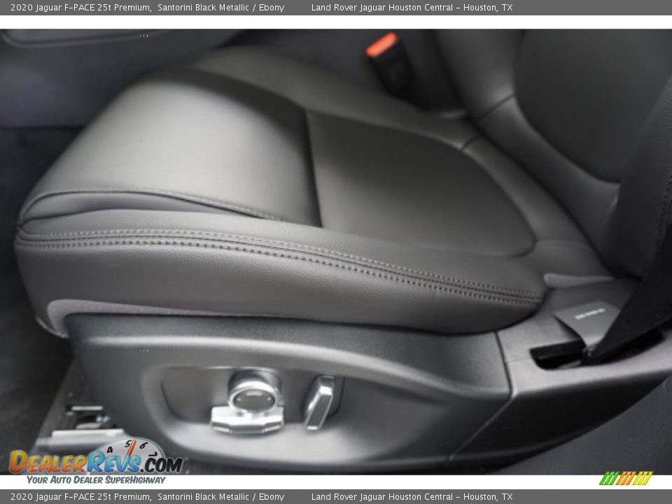 2020 Jaguar F-PACE 25t Premium Santorini Black Metallic / Ebony Photo #32