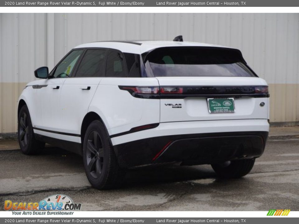 2020 Land Rover Range Rover Velar R-Dynamic S Fuji White / Ebony/Ebony Photo #7