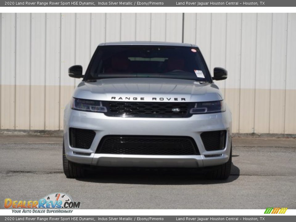 2020 Land Rover Range Rover Sport HSE Dynamic Indus Silver Metallic / Ebony/Pimento Photo #2