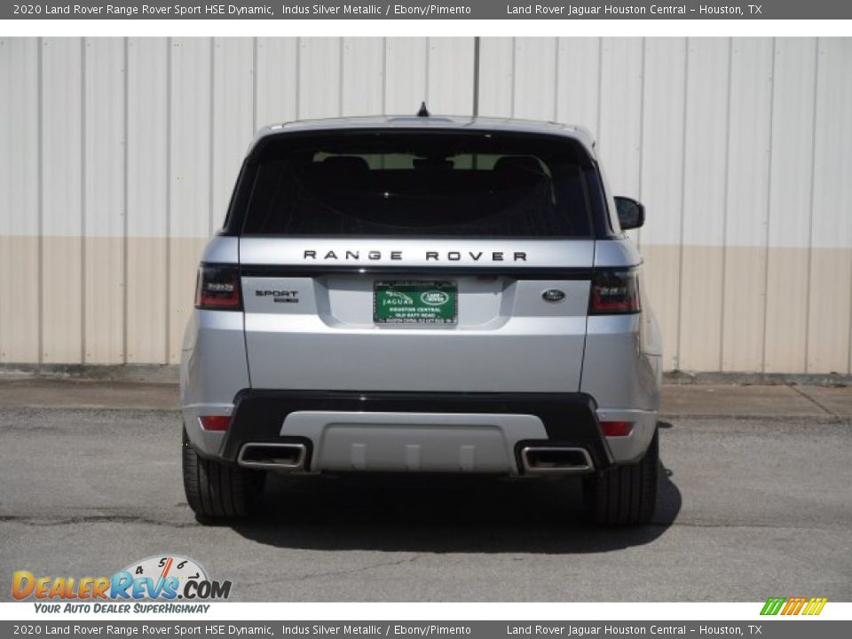 2020 Land Rover Range Rover Sport HSE Dynamic Indus Silver Metallic / Ebony/Pimento Photo #6